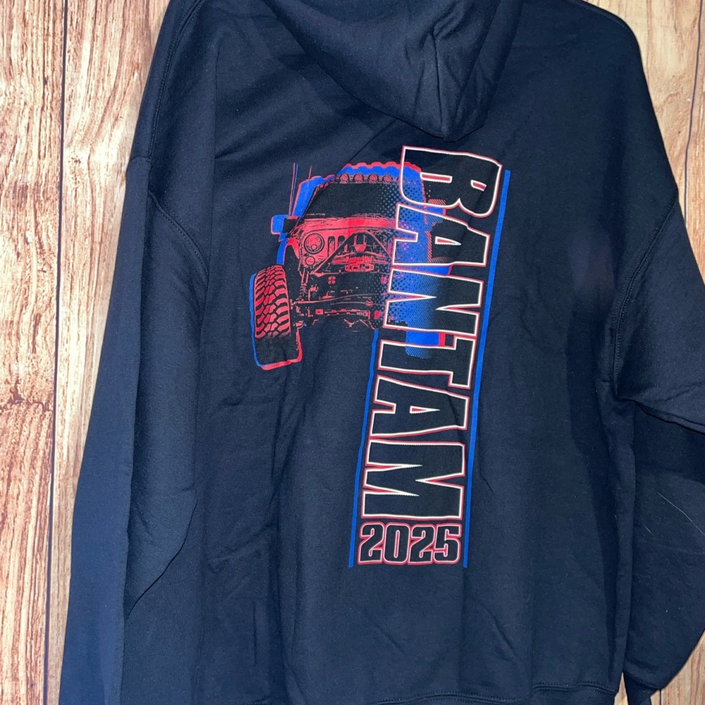 Bantam Jeep Hoodie Size 2XL NWOT